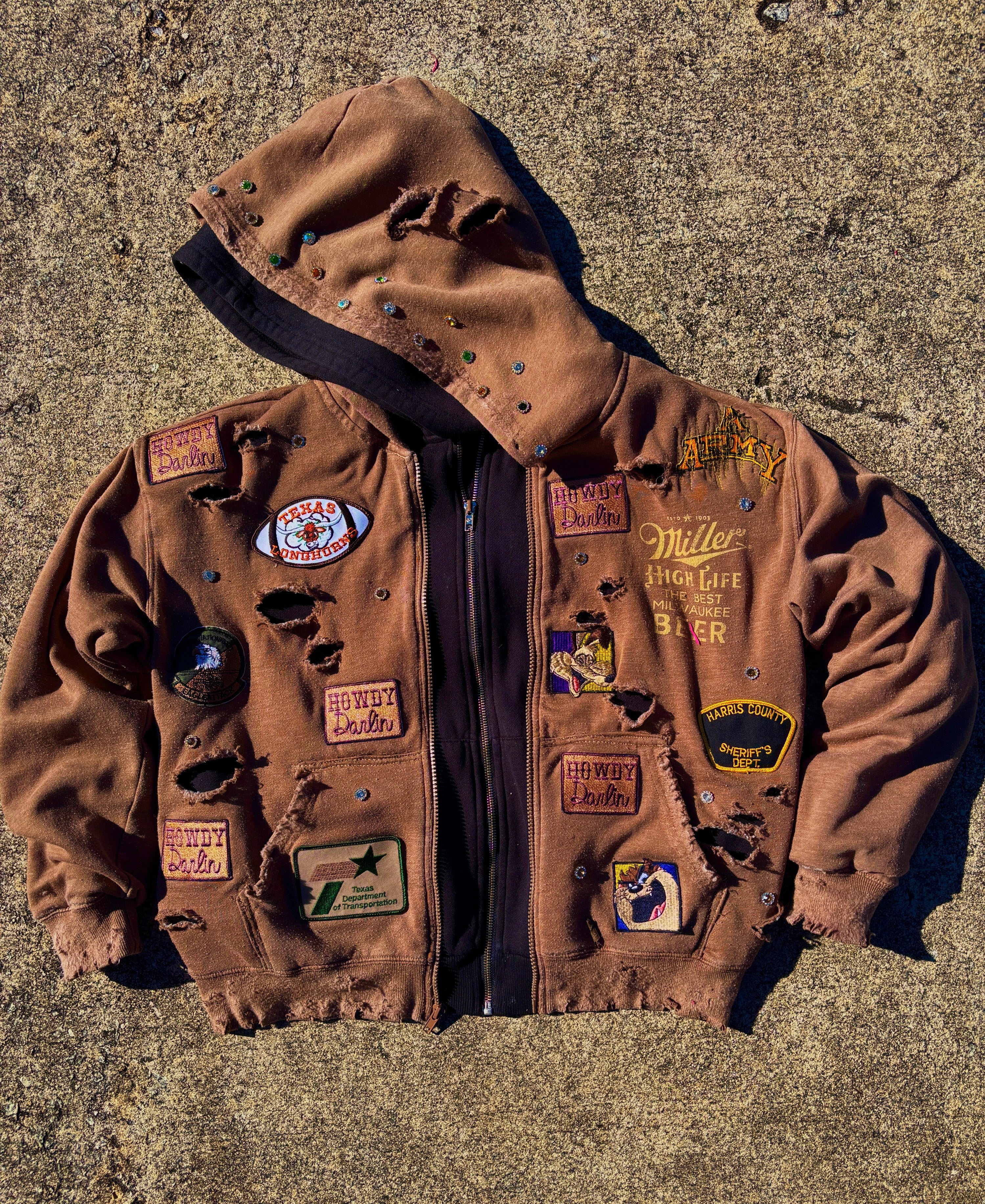 1/1 Dirty Double  Zip up image 1