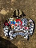 1/1 Vintage tears hoodie (Large) image 0