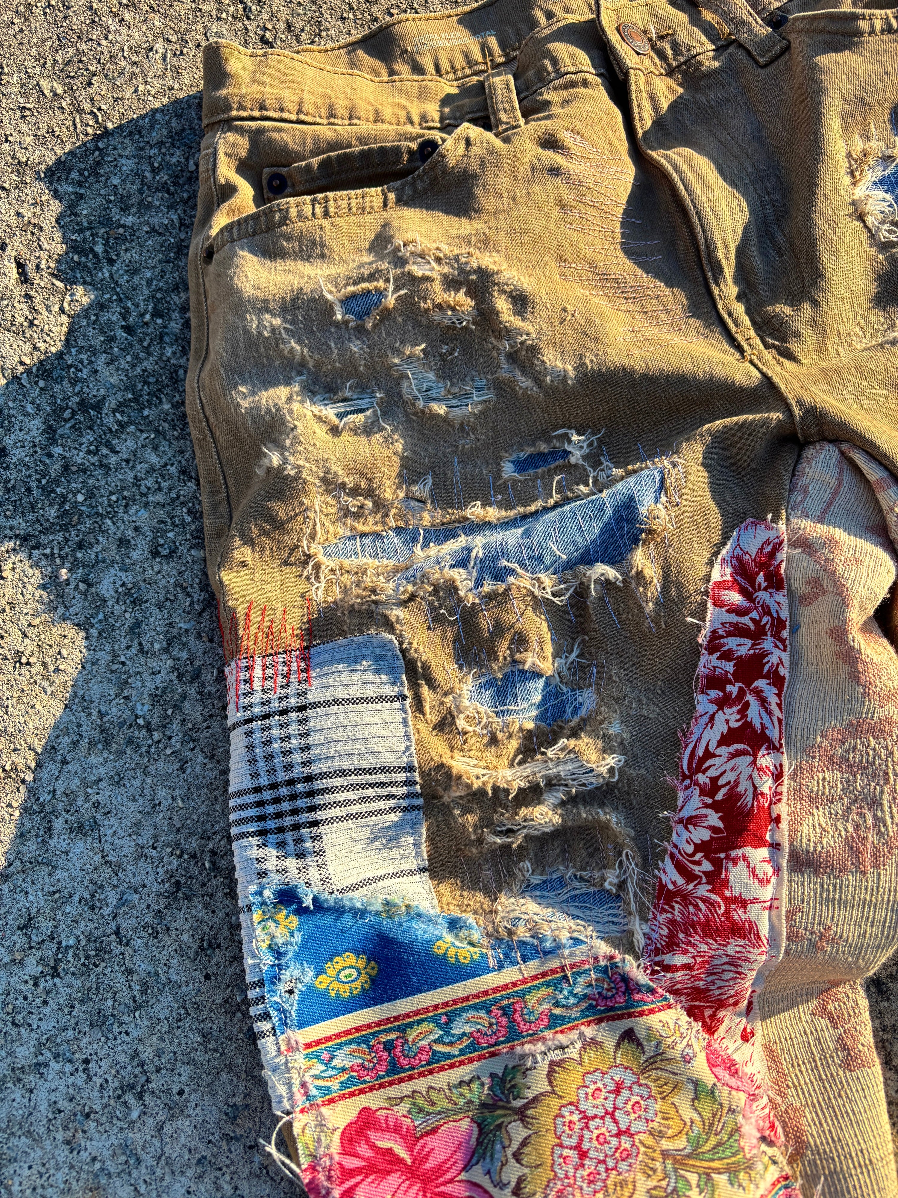 1/1 Dustbowl reconstructed jeans