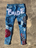 1/1 TMADE BANDANNA JEANS