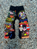 1/1 See No Evil patchwork denim
