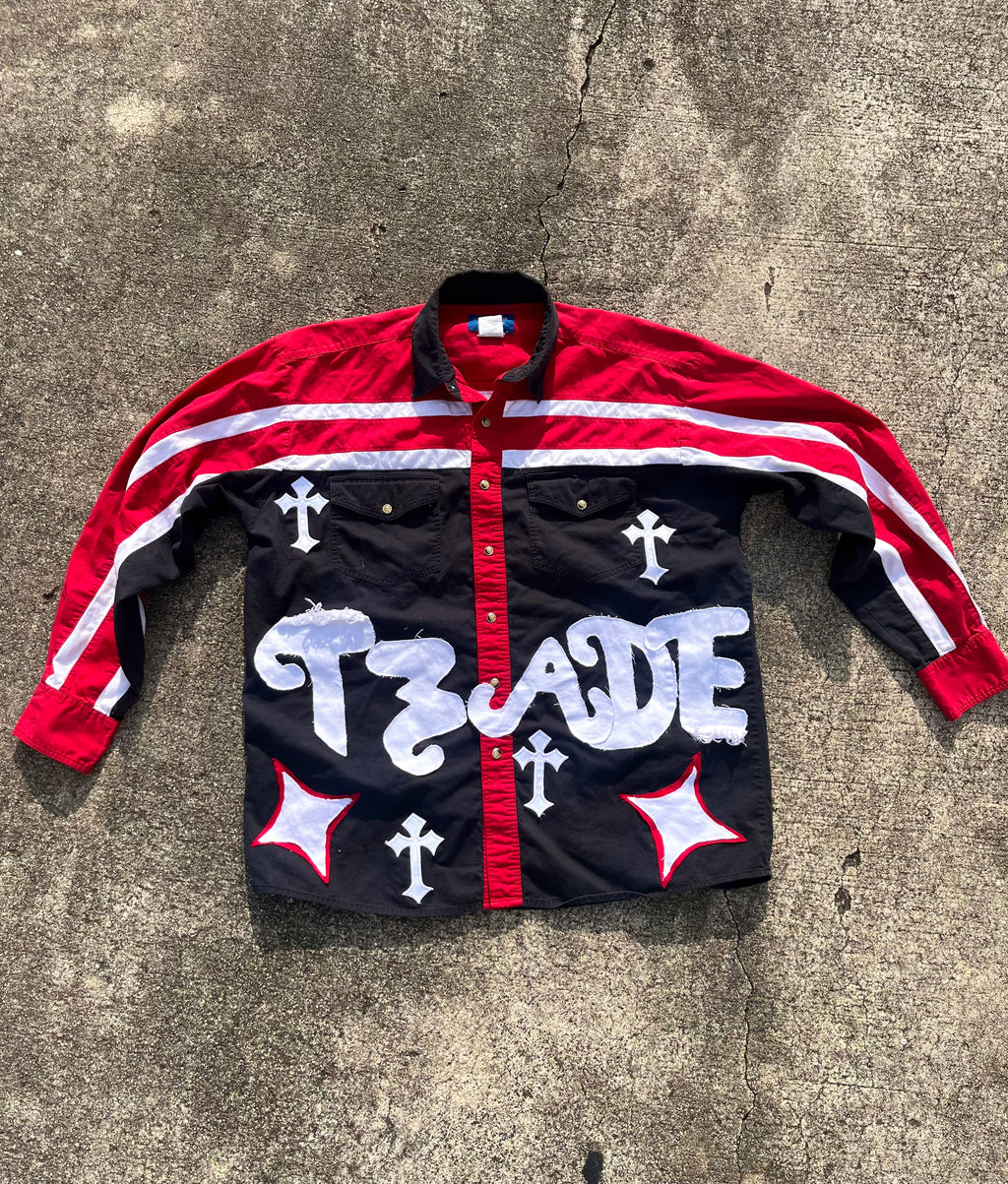 1/1 TMADE OLD SCHOOL BUTTON UP (L)