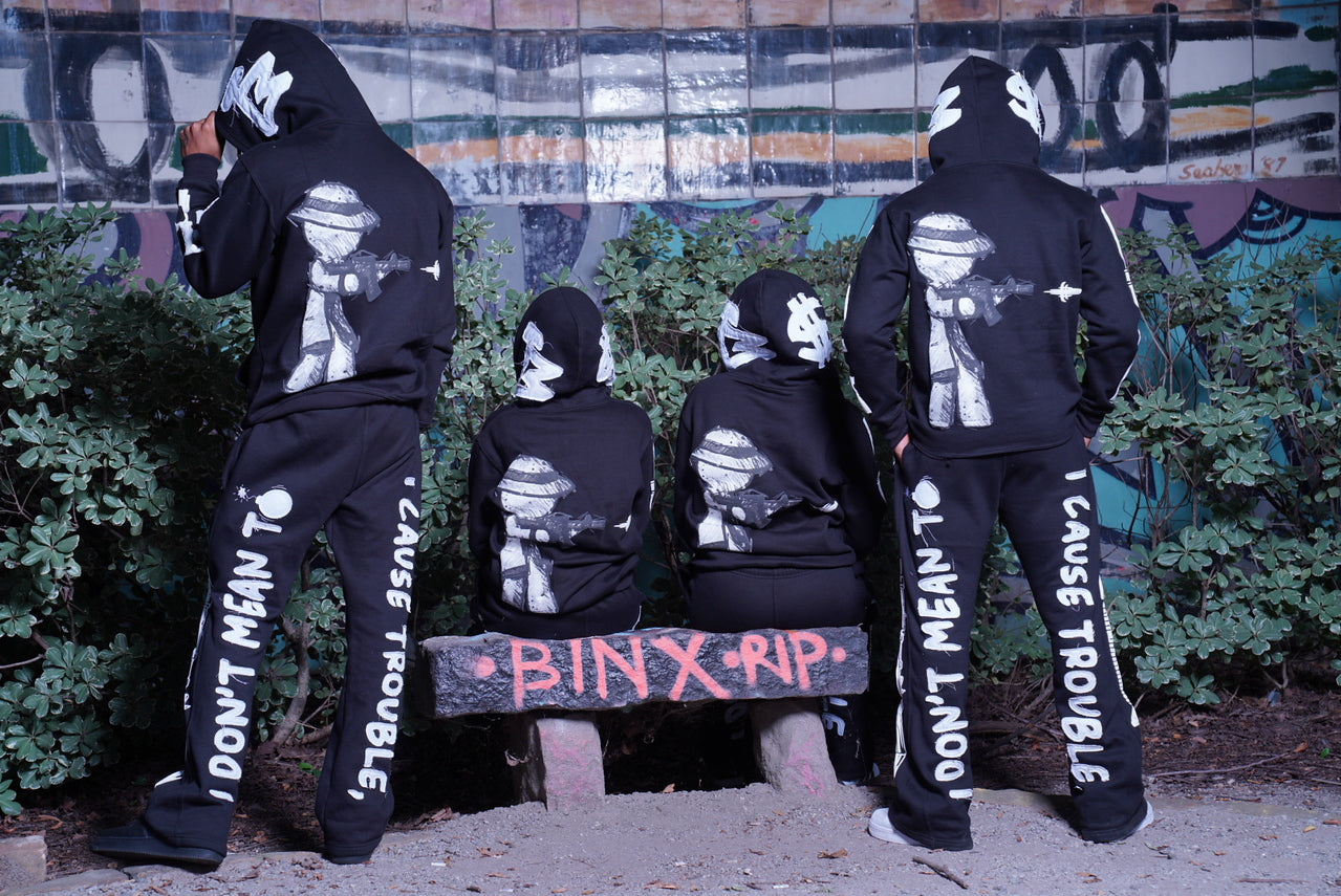 TROUBLE MAKER FLARED SWEATS