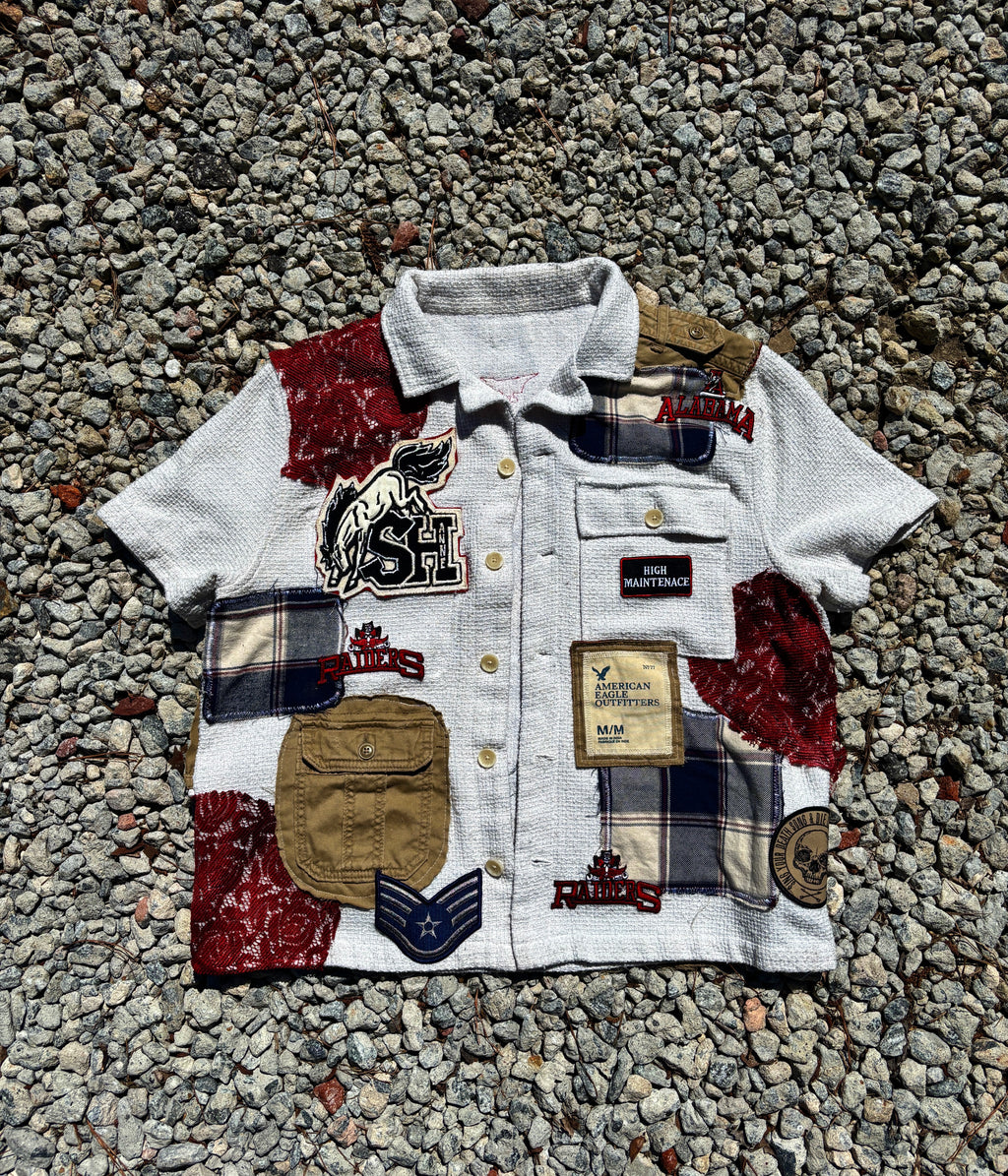 1/1 Dead Romance button up shirt