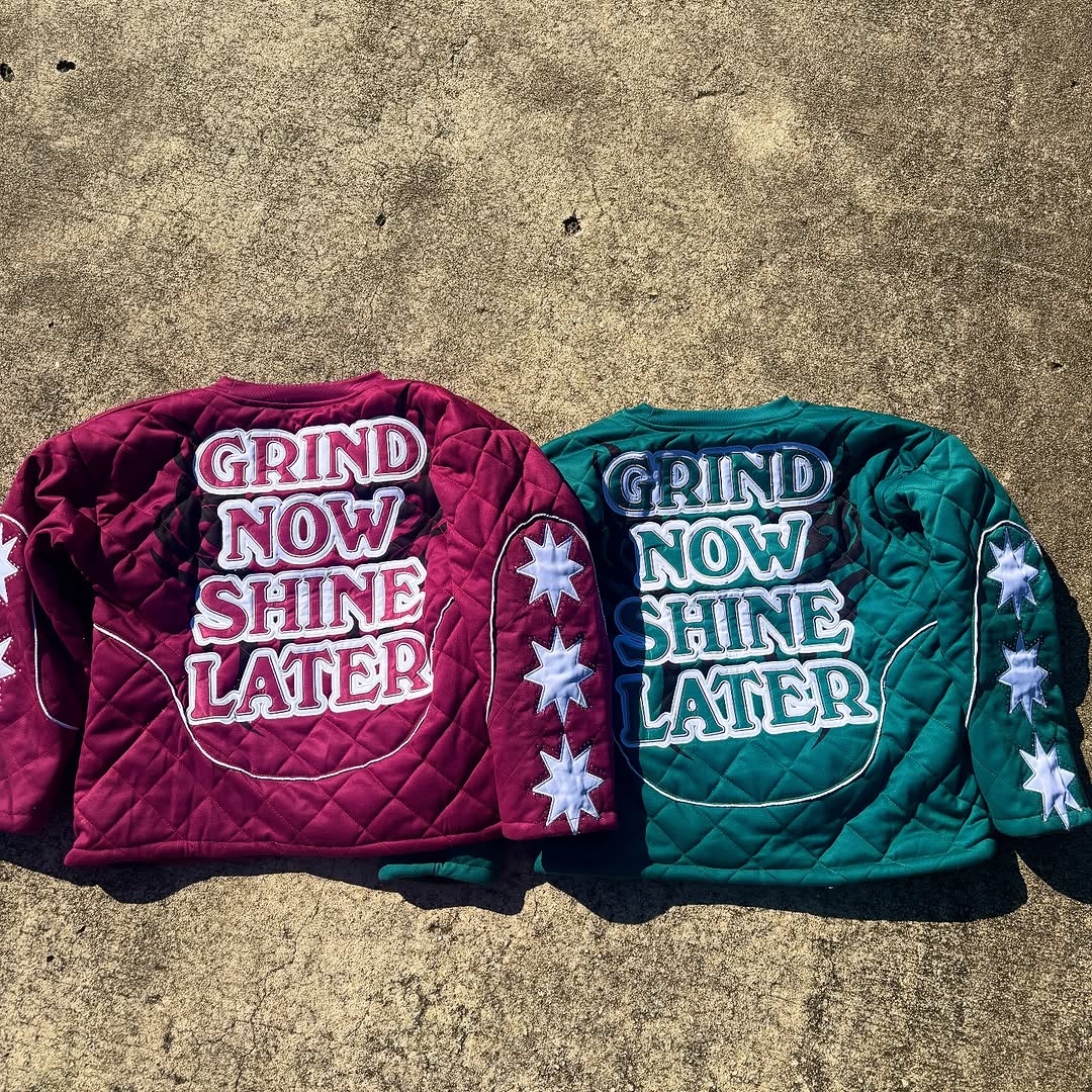 Shine Later Quilted Sweaters (PREORDER ) image 6