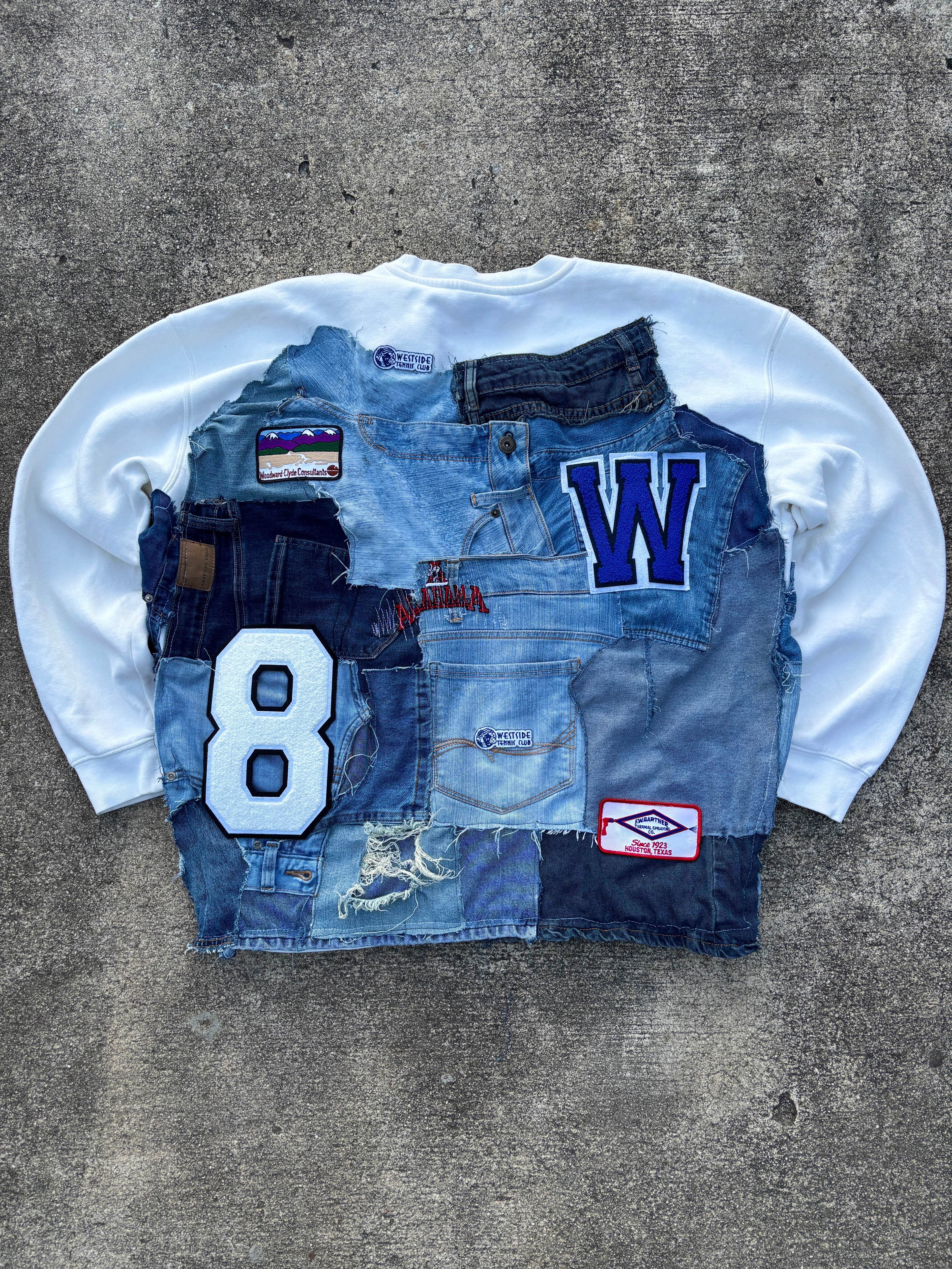 1/1  TM varsity patchwork garment  image 2