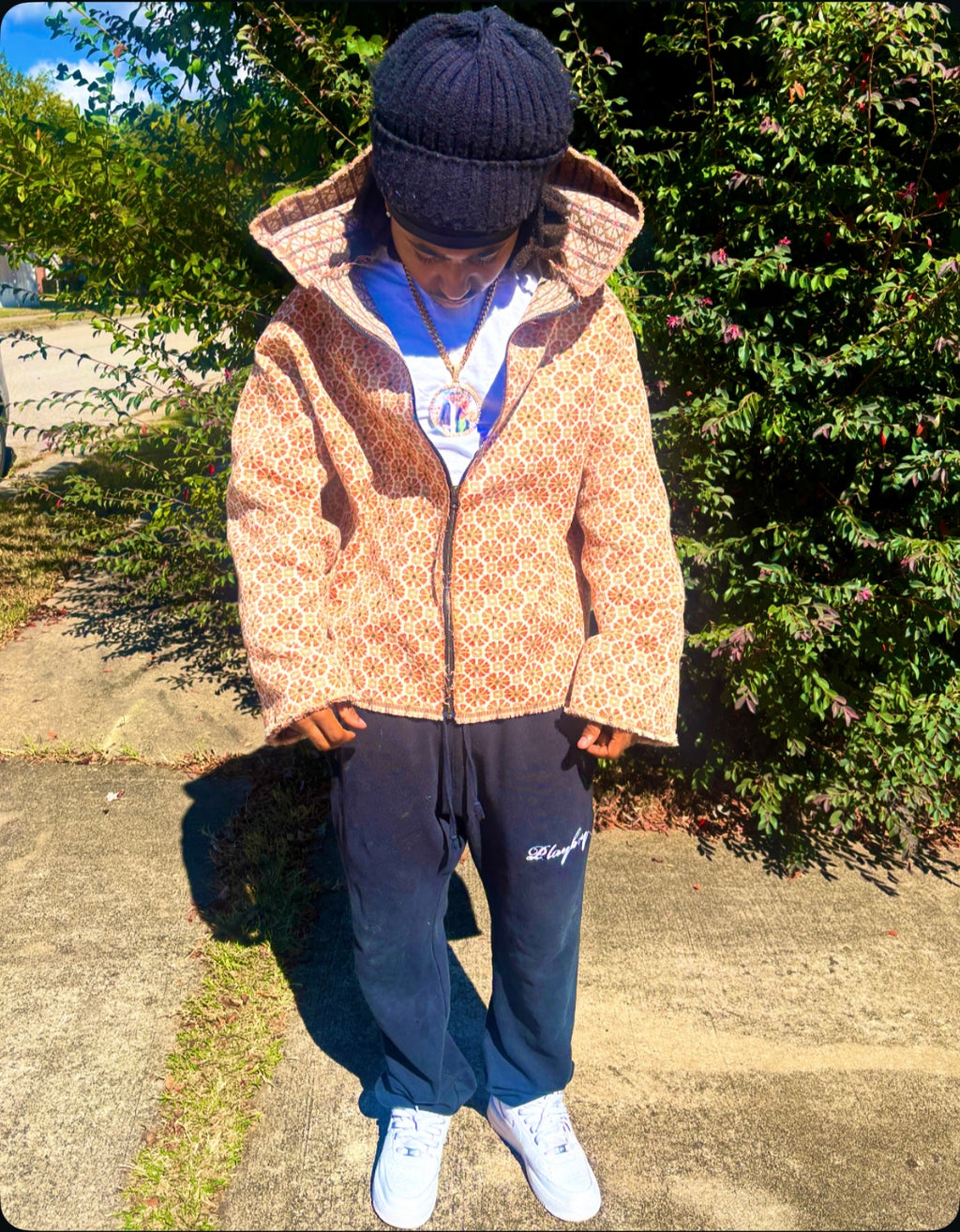 Rustleaf zip up image 2
