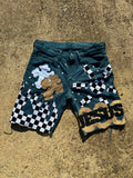 1/1 Jesus 888 denim shorts (32) image 0