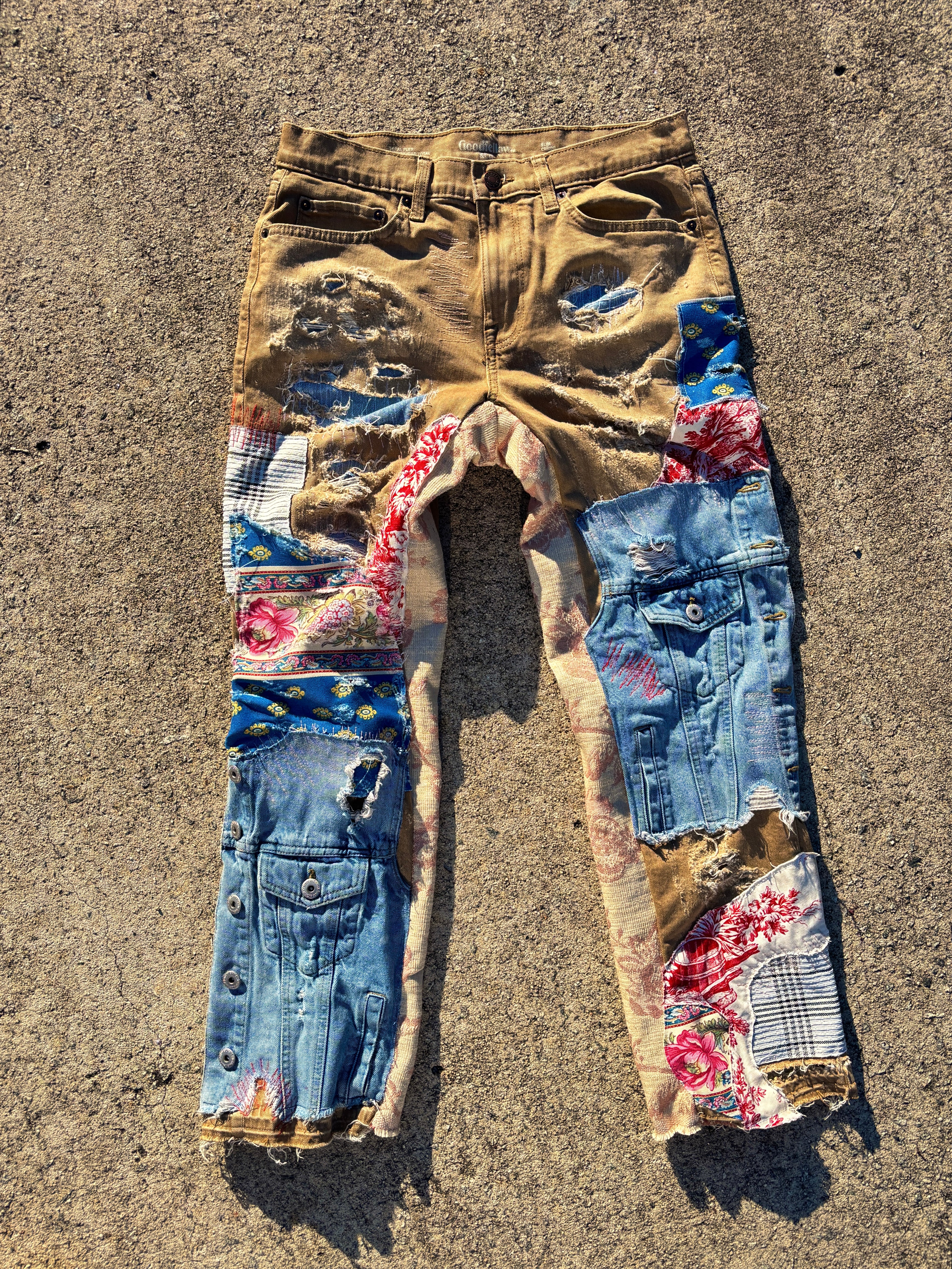 1/1 Dustbowl reconstructed jeans