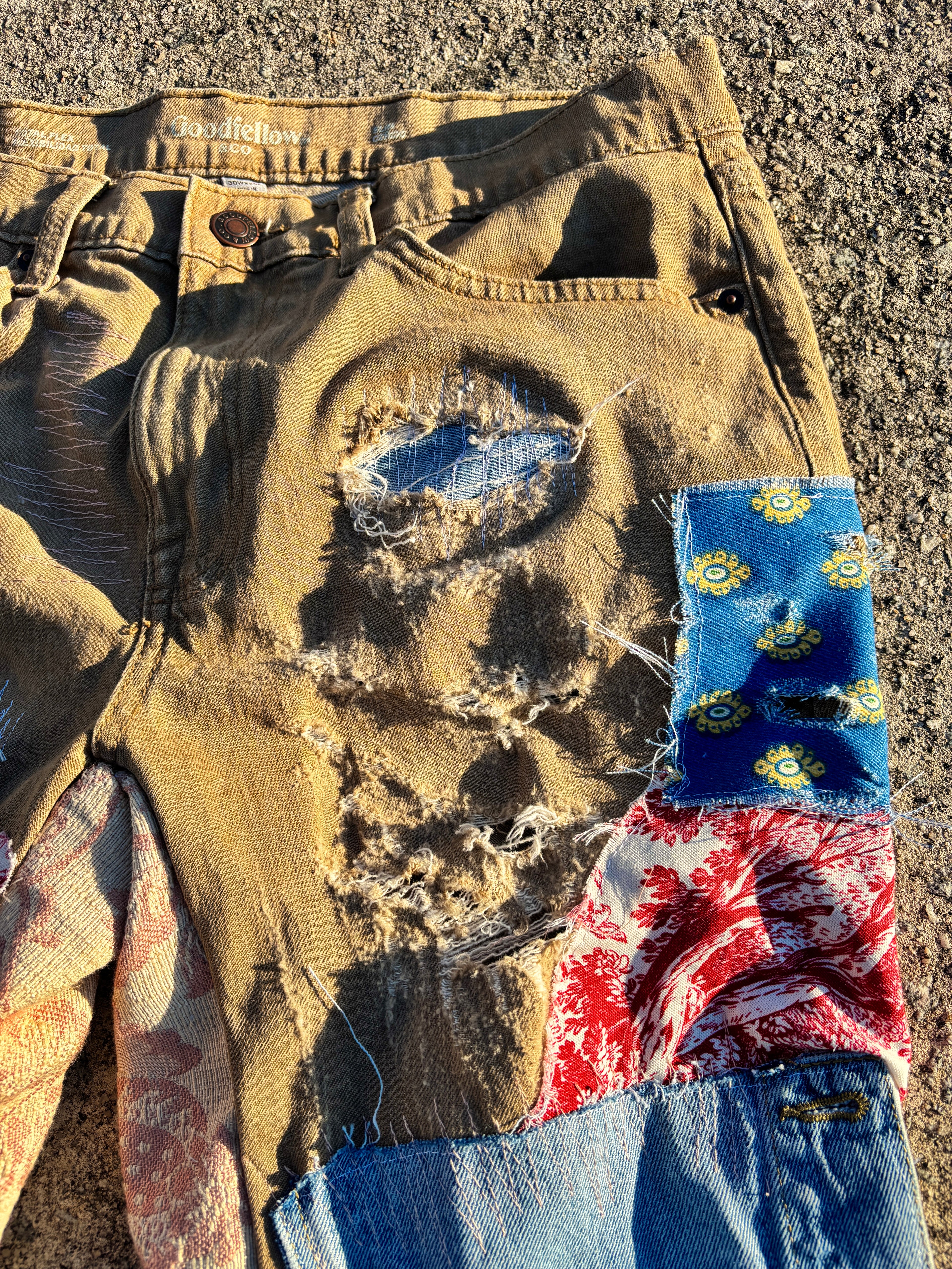 1/1 Dustbowl reconstructed jeans