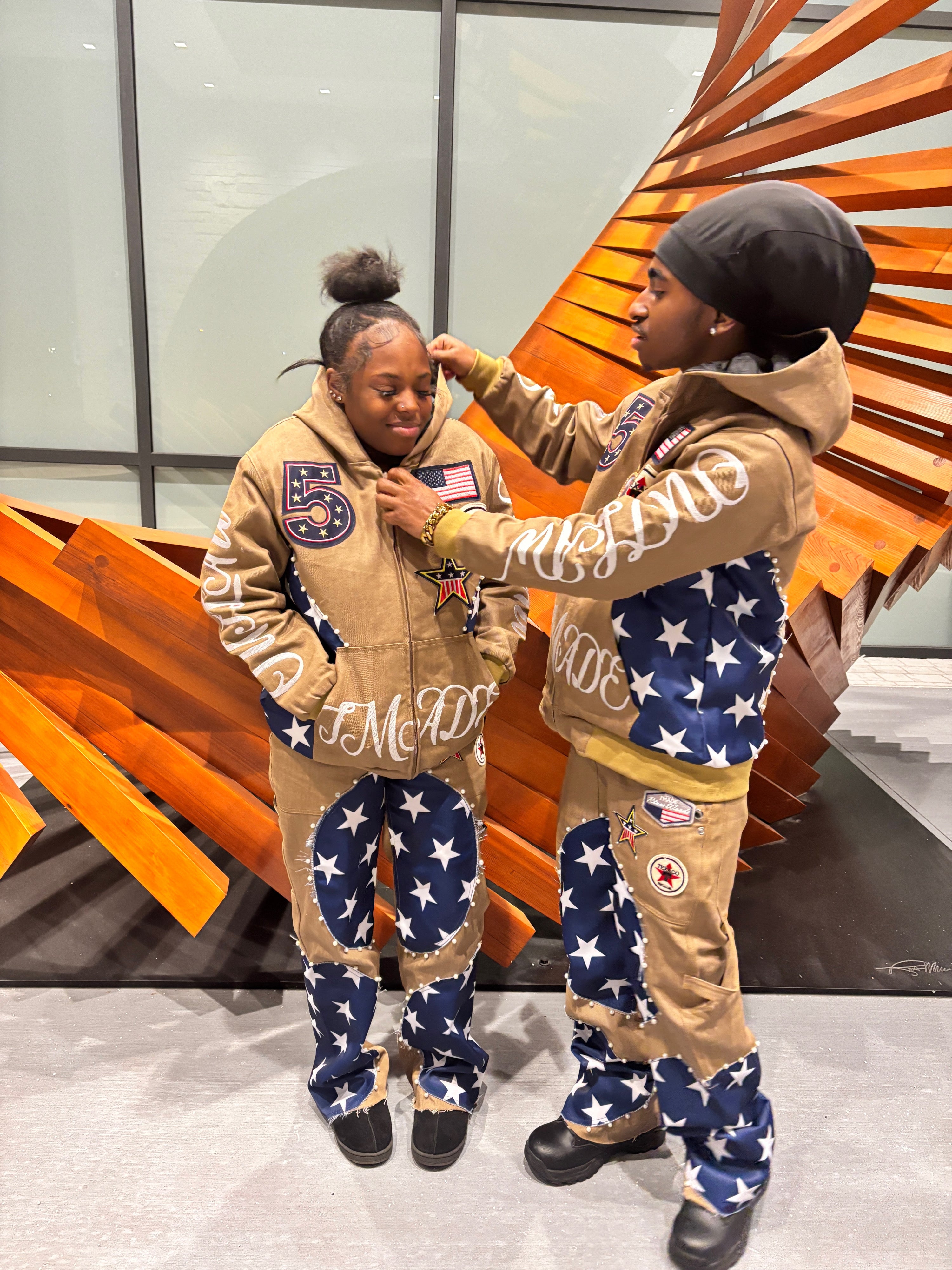 Outlaw zip up jacket