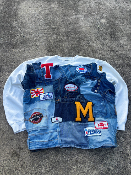 1/1  TM varsity patchwork garment  image 1