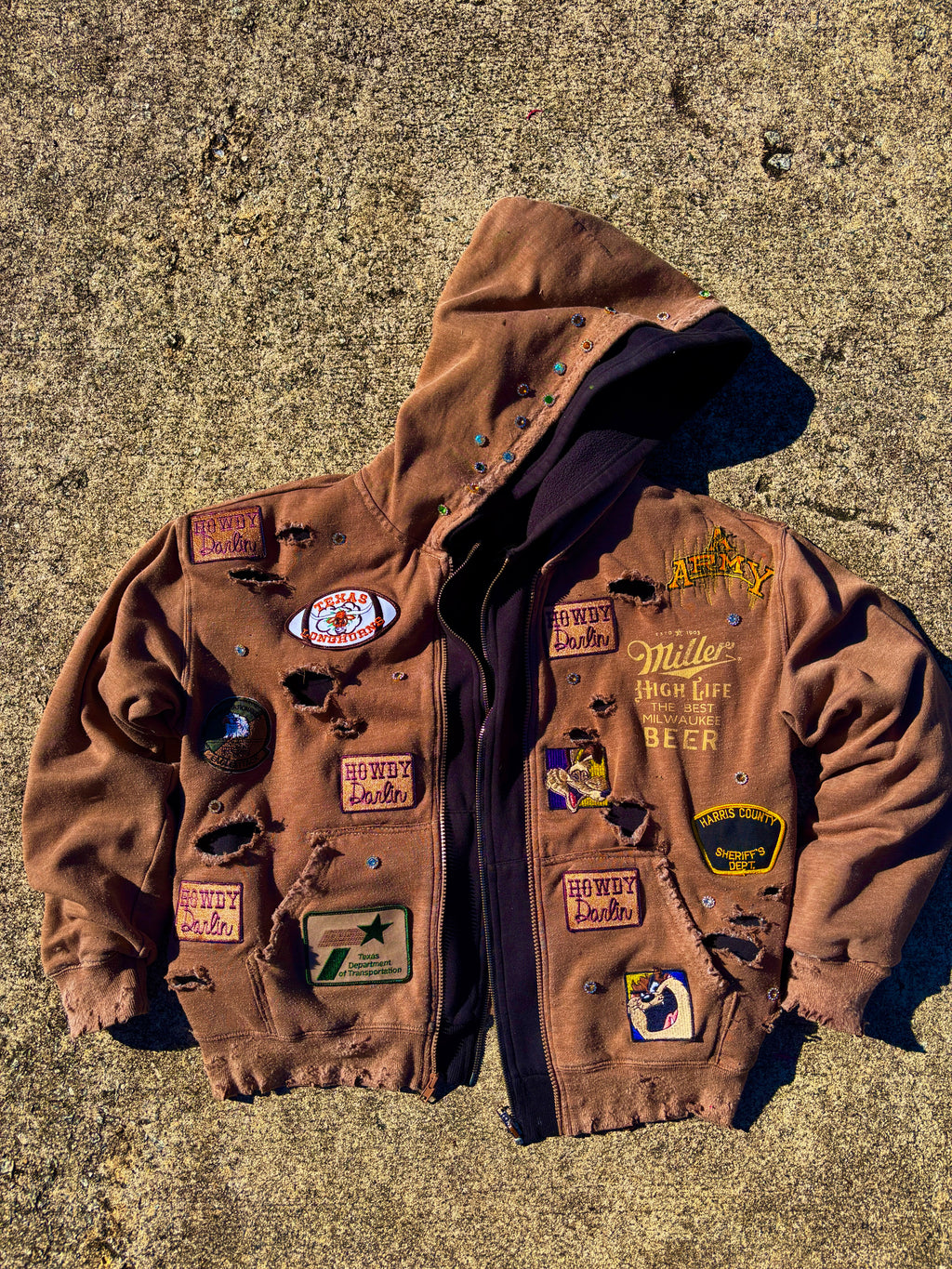 1/1 Dirty Double  Zip up image 2