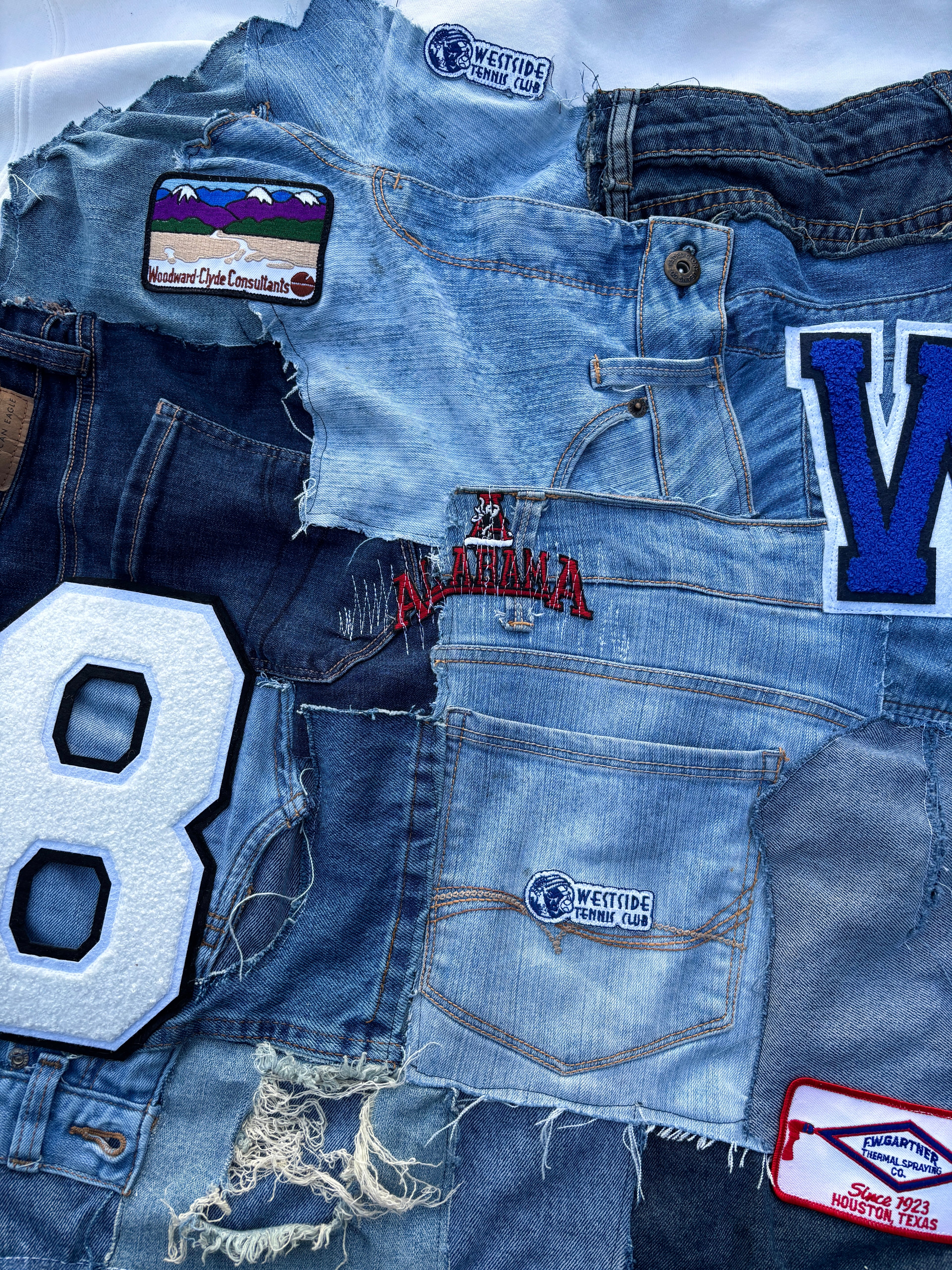 1/1  TM varsity patchwork garment  image 3